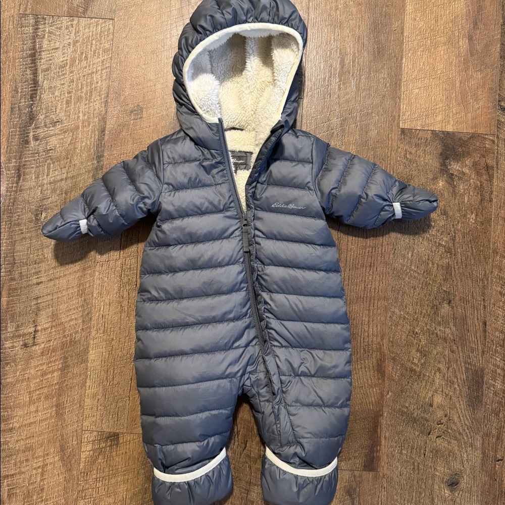 Eddie Bauer Puffer Baby Bunting Snowsuit 0-3 months